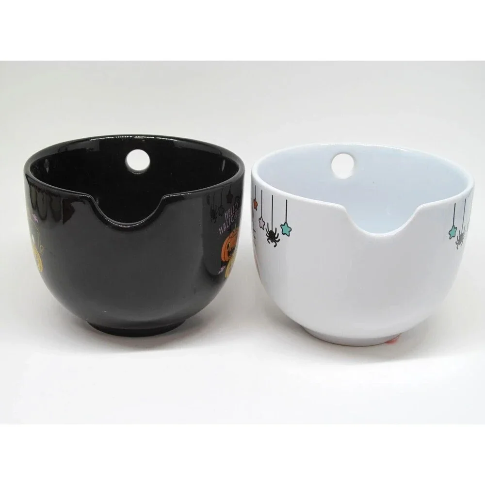 Hello Kitty By Sanrio Set Of 2 Raman Noodle  Pasta Rice Bowls VGC